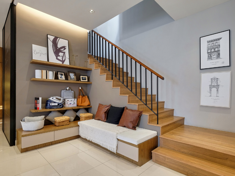 Foyer with Seating Area